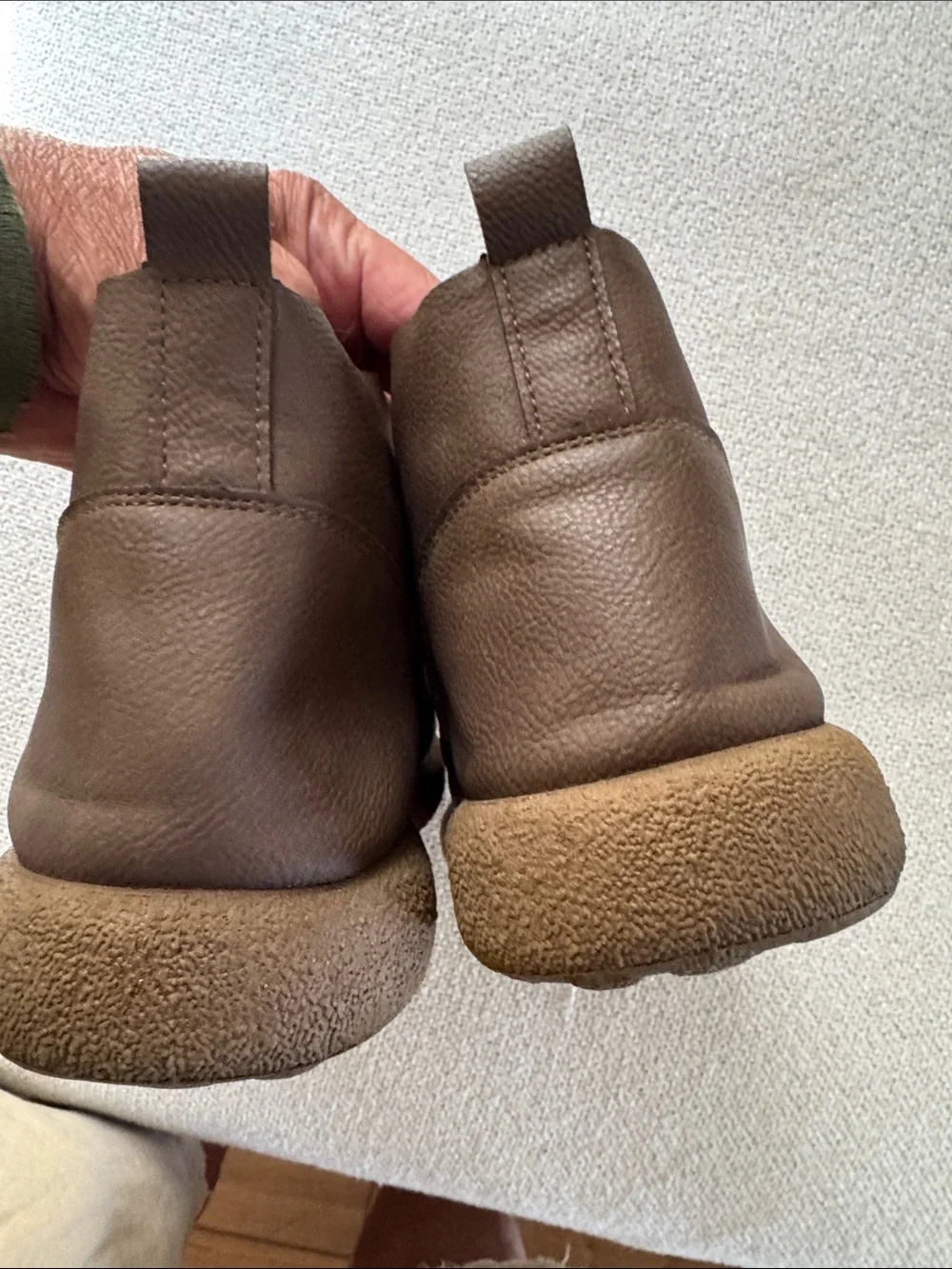 Japanese made - Men's Brown Lace-Up Chukka Boots 10.5.